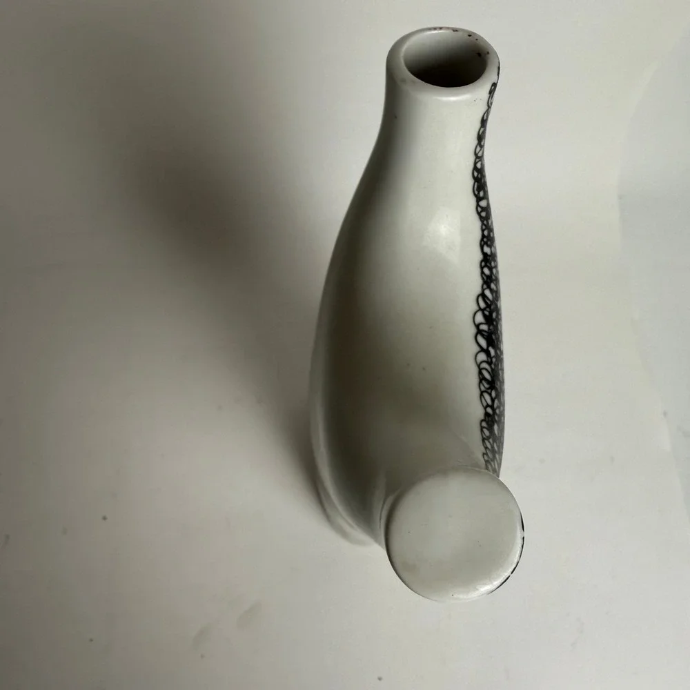Danish Modern Mid century LaGardo Tackett Vase/Pitcher in Porcelain Decanter‎